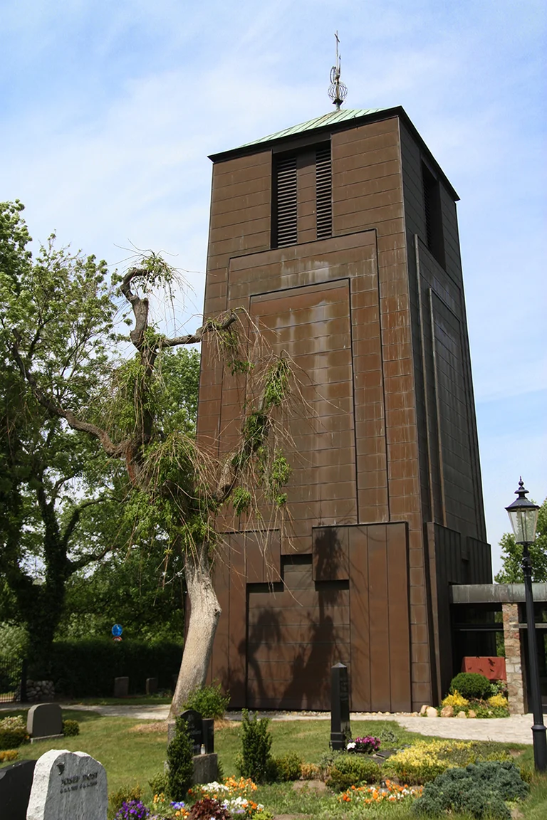 Außenansicht der Andreaskirche in Kuddewörde